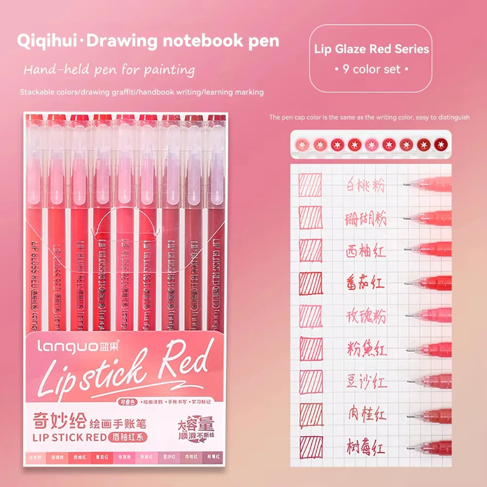 Gelstift Set 27-207 Farben – Zeichenstifte für Schule & Kreatives-Yabubest - Home & More