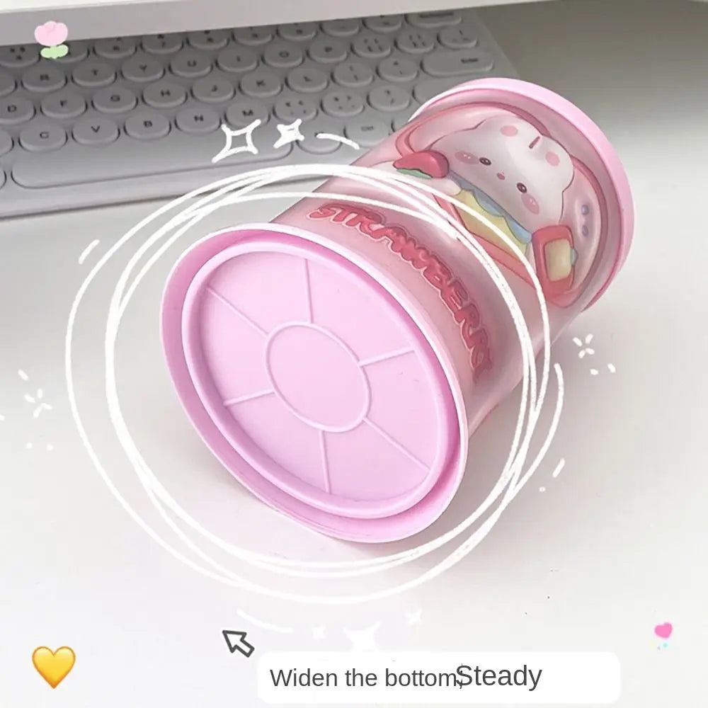 Niedlicher runder Cartoon Stifthalter große Kapazität für Studenten