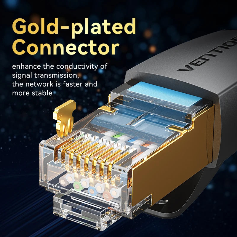Hochleistungs Netzwerk Kabel 40 Gbit/s mit Abschirmung für beste Verbindung