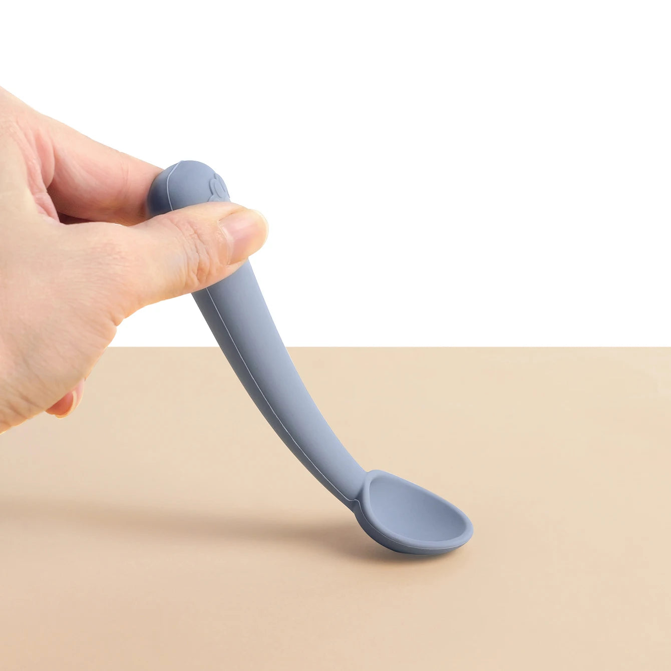 Silikon Babyteller Set Katzenmotiv mit Löffel Gabel mikrowellenfest