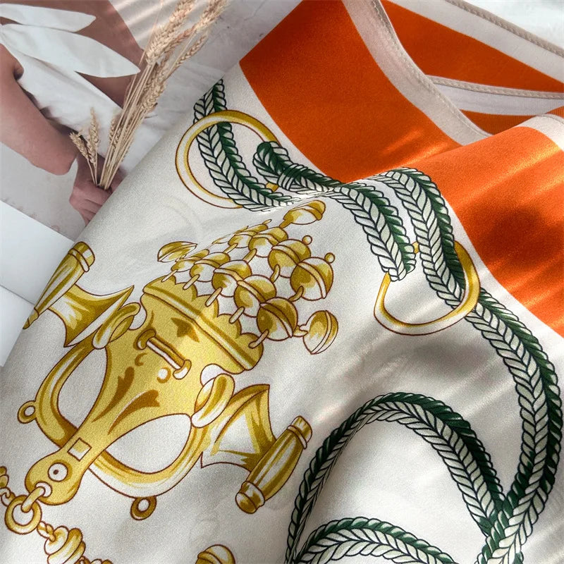 Vielseitiger Seidenschal für Damen aus Tussah-Seide-Yabubest - Home & More