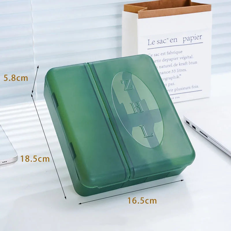 Große Organizer Box für Kabel Ladegeräte Zubehör – Anpassbare Trennwände