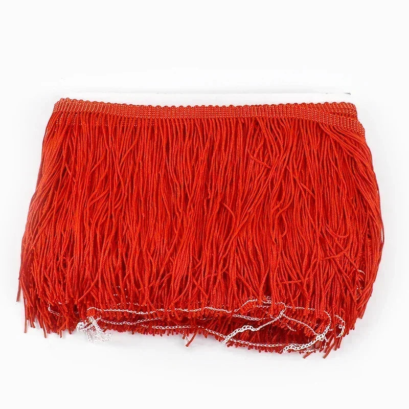 Dekorative Quastenfransen für Kleidung und Heimtextilien zum Nähen