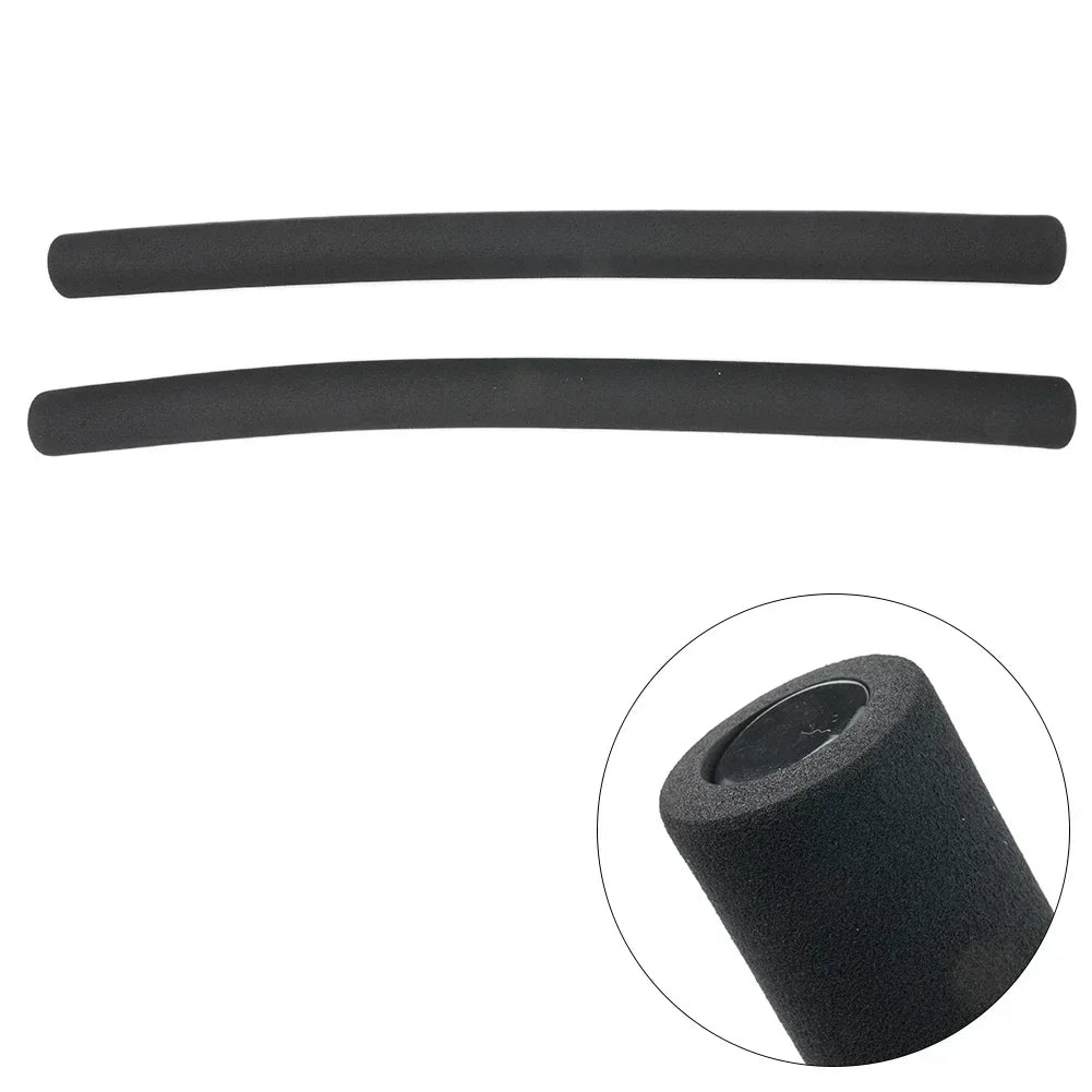 2x MTB Lenkergriffe Schaumstoff schwarz – rutschfest, wasserfest & komfortabel