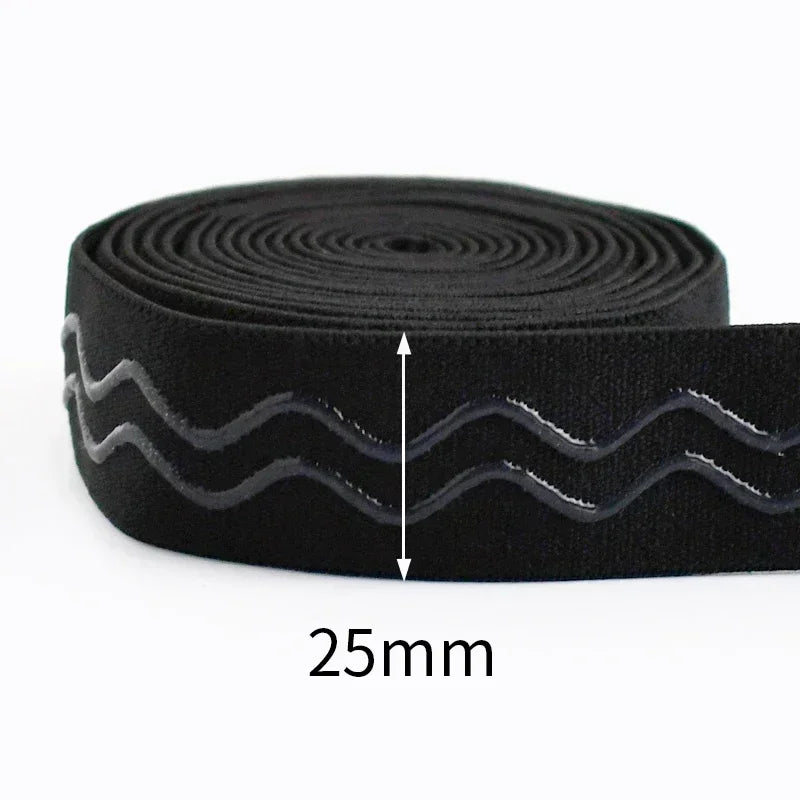 Elastisches Gurtband 20-50mm als Anti-Rutschband für Gürtel und Kleidung