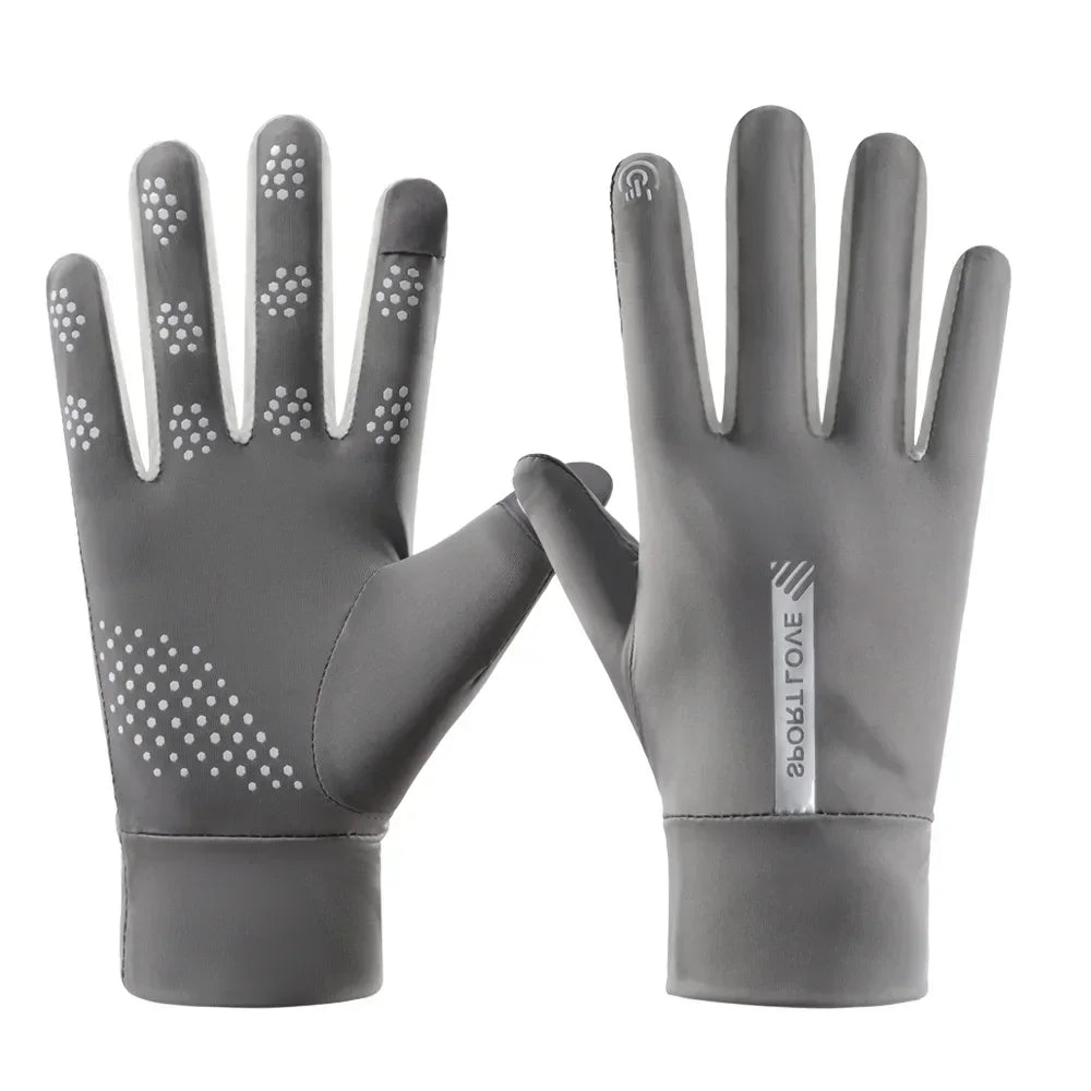 Sommer Fahrrad Handschuhe Halbfinger UV Schutz Atmungsaktiv Rutschfest