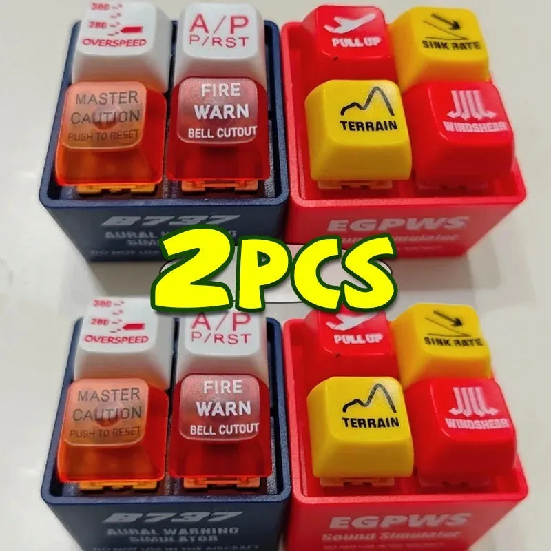 Flugzeug Schlüsselanhänger mit Sound für Luftfahrt Fans Pilot Geschenk