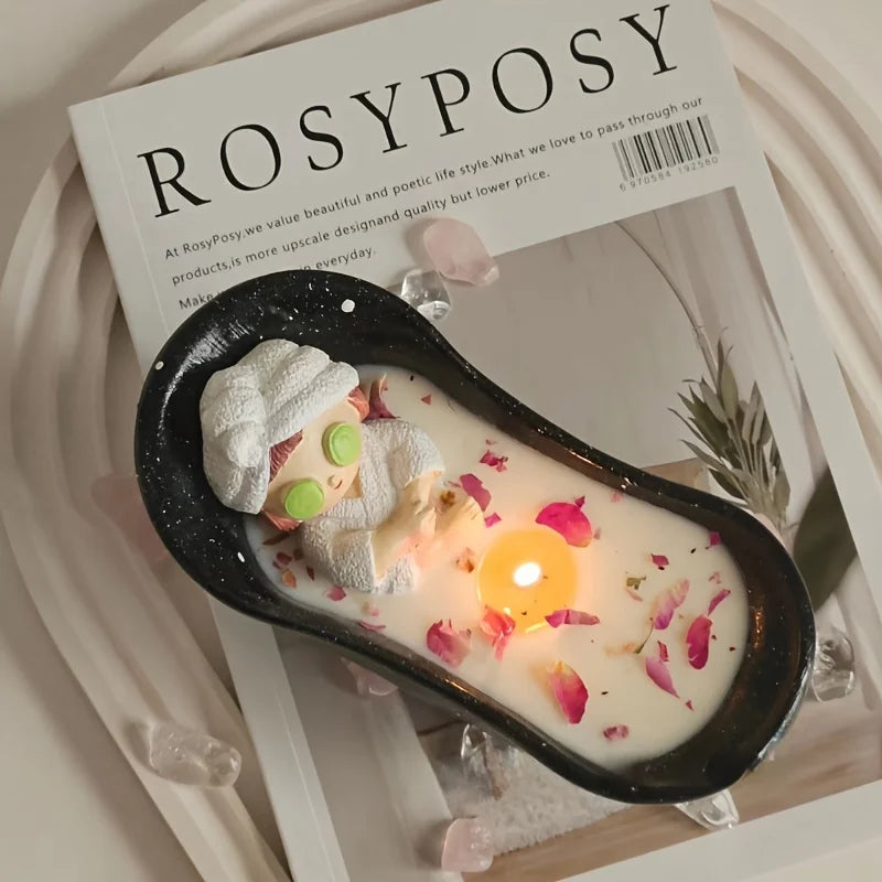 Silikon-Aufbewahrungsbox für Kerzenwachs und DIY Aromatherapie Zubehör