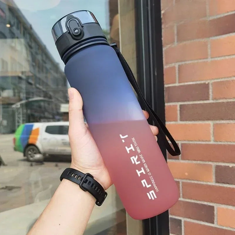Auslaufsichere Sport Trinkflasche für Fitness - Outdoor – Alle Größen