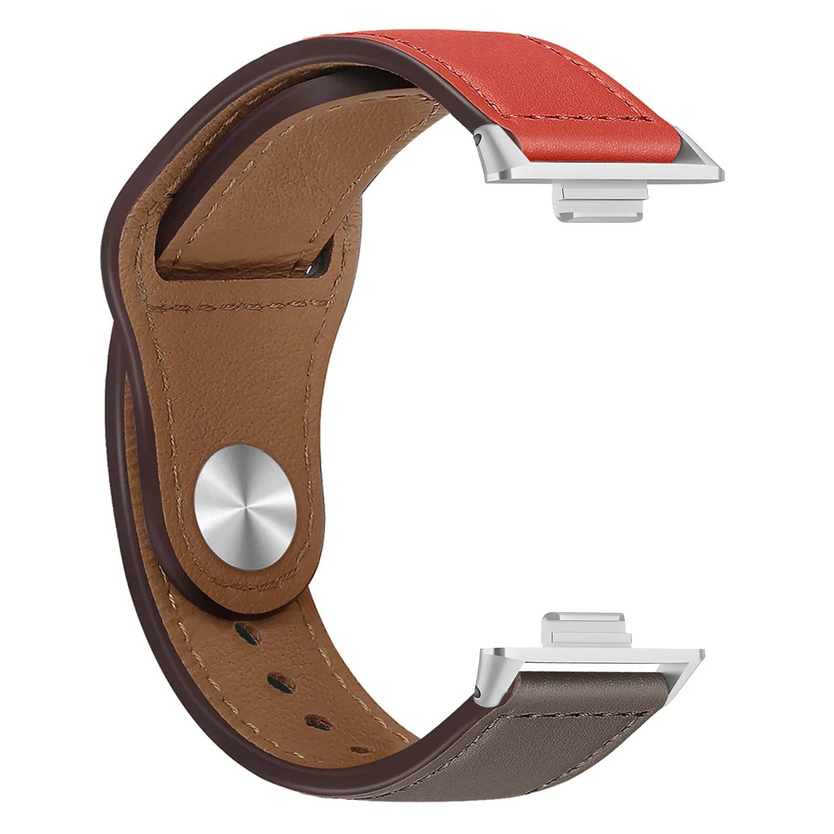 Elegantes Lederarmband für Smartwatch und Fitness Tracker-Yabubestshop