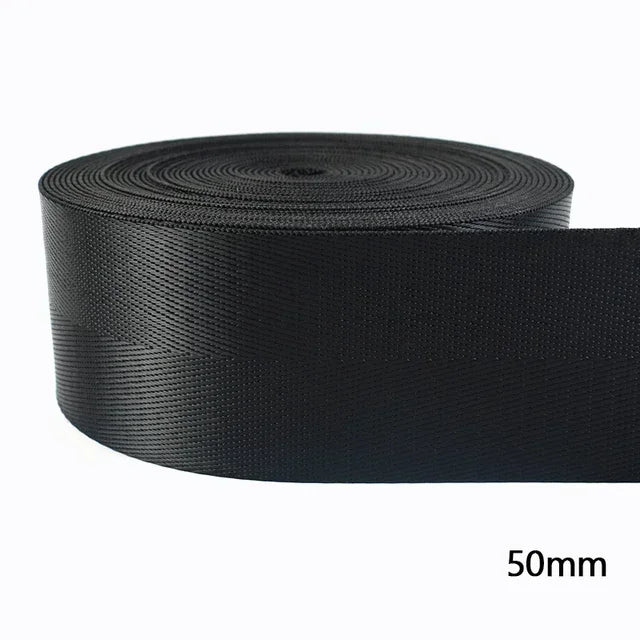 5 Meter Polyester Nylon Gurtband 25-50mm DIY Rucksack Gürtel
