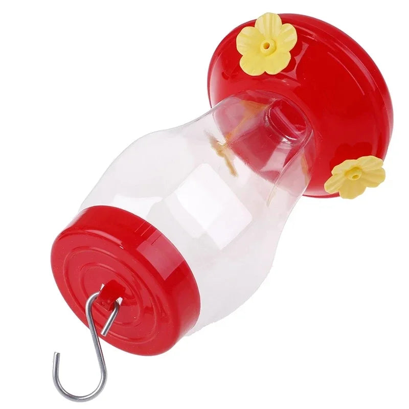 480ml Kunststoff Vogeltränke mit Eisenhaken für Garten - Outdoor