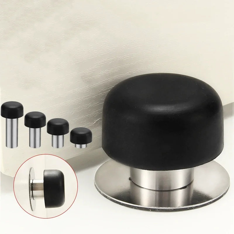 Türstopper aus Edelstahl 304 mit Gummi Bodenwandmontage verdickt