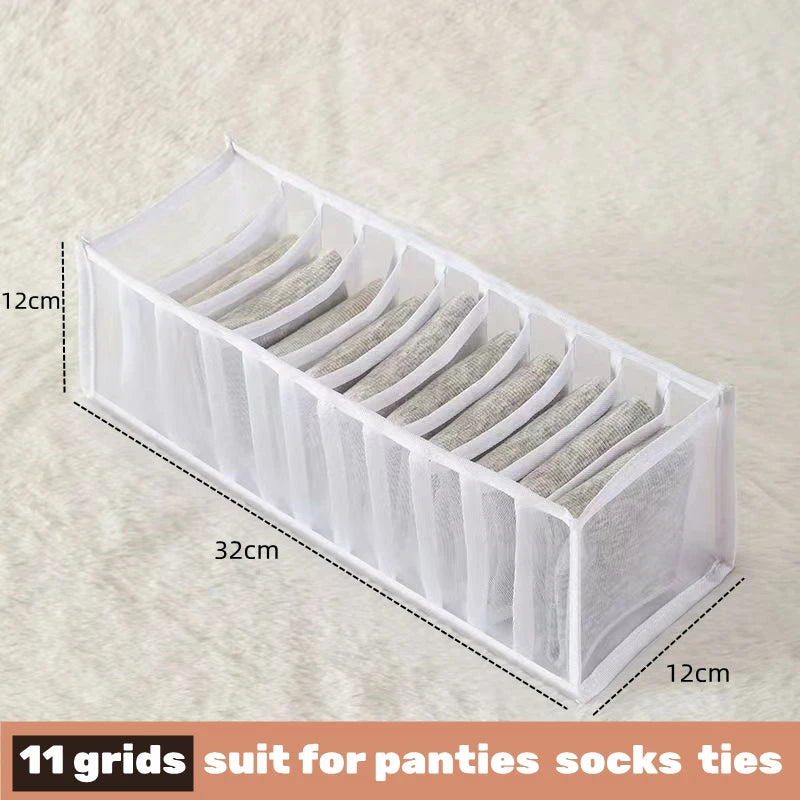Organizer für Unterwäsche Socken BH Hosen Schal Krawatte Schubladen