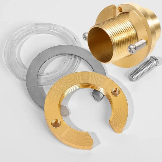 Wasserhahn Kontermutter Fixier Set – Sicherung für Küche Bad Waschbecken