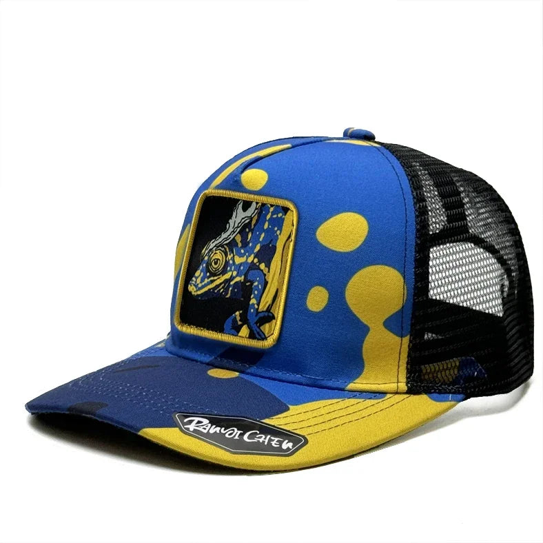 Bunte Trucker Caps mit Stickerei für alle Jahreszeiten