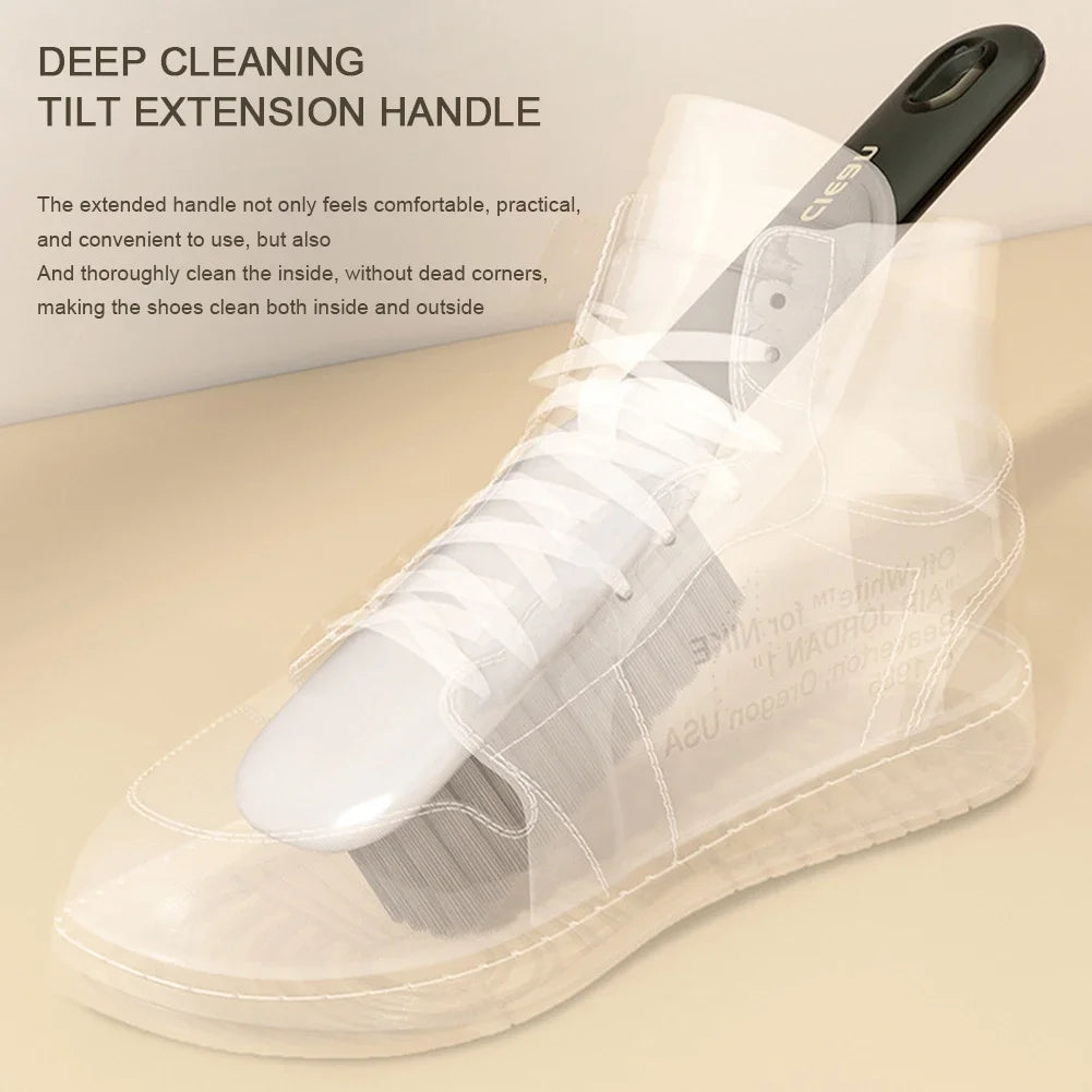 Schuh Reinigungsbürste Kunststoff Multitasking Haushalt Pinsel Zubehör