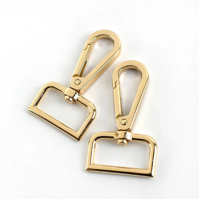 Metall Karabiner Schnallen 25mm 5 10 oder 20 Stück für Taschen DIY Zubehör