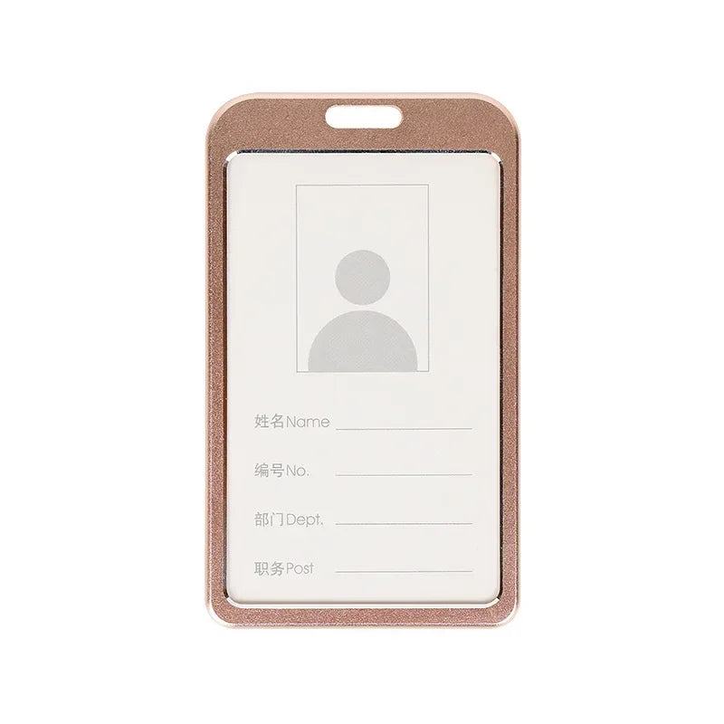 Robuster Kreditkartenhalter aus Aluminium für sichere ID Karten