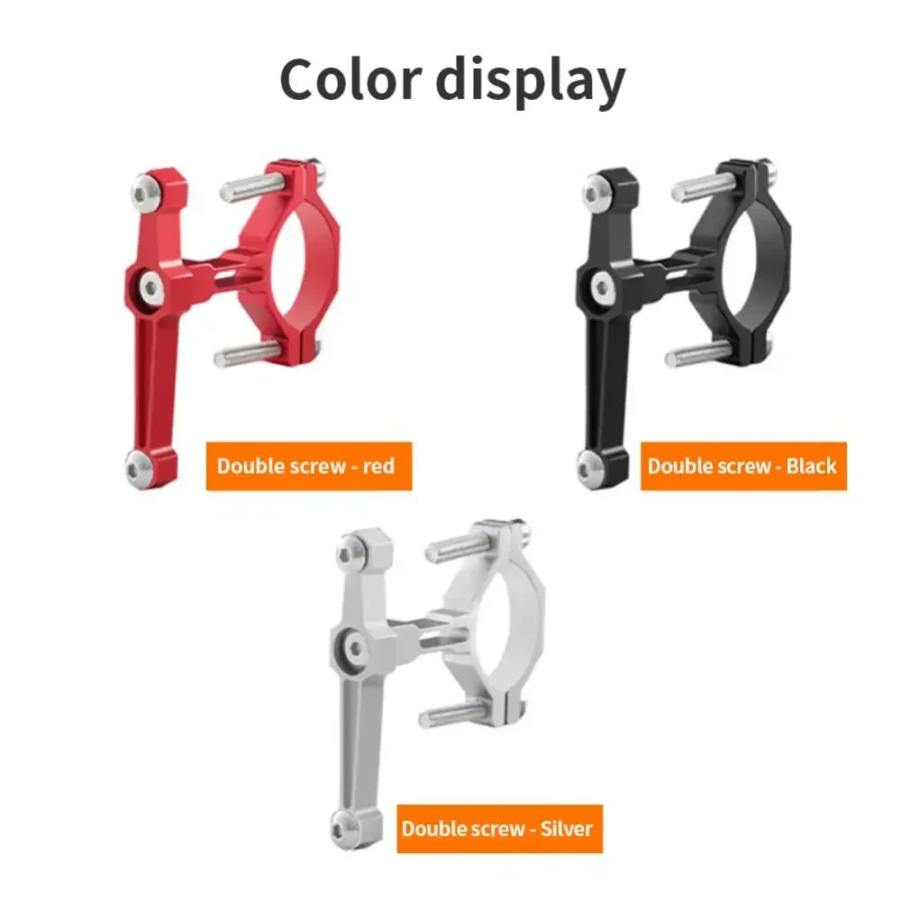 Fahrrad Sattel Adapter für 2 Trinkflaschen Aluminium – Mehr Flüssigkeit unterwegs