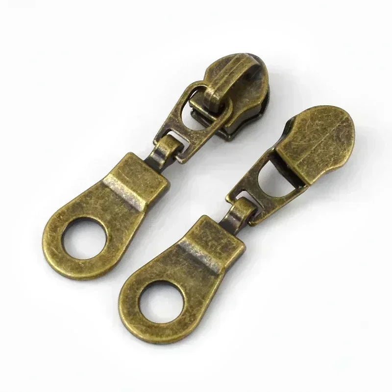 Bronze Reißverschlussschieber für Nylonreißverschlüsse, 5-20 Stück-Yabubest - Home & More