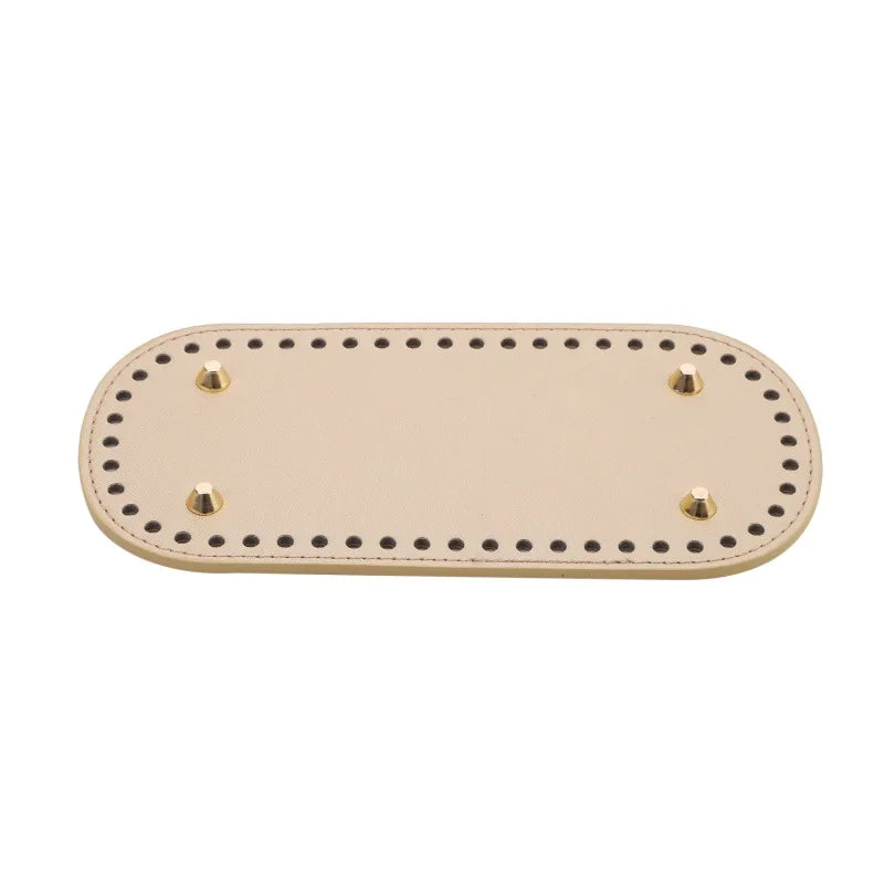 DIY Taschenzubehör: Lederboden Klappe Schulterriemen für Handtaschen