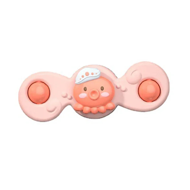 Baby Badspielzeug Saugnapf Spinner Pädagogisch Fidget Rassel 0-6 Jahre