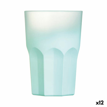 Trinkglas Luminarc Summer Pop türkis Glas 12 Stück 400 ml-Haus & Küche, Besteck, Geschirr und Glaswaren-Luminarc-Ciniskitchen
