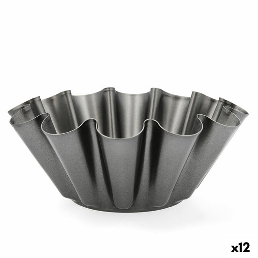 Puddingform Quid Sweet Grey Schwarz 23 x 9 cm (12 Stück)-Haus & Küche, Backen-Quid-Ciniskitchen