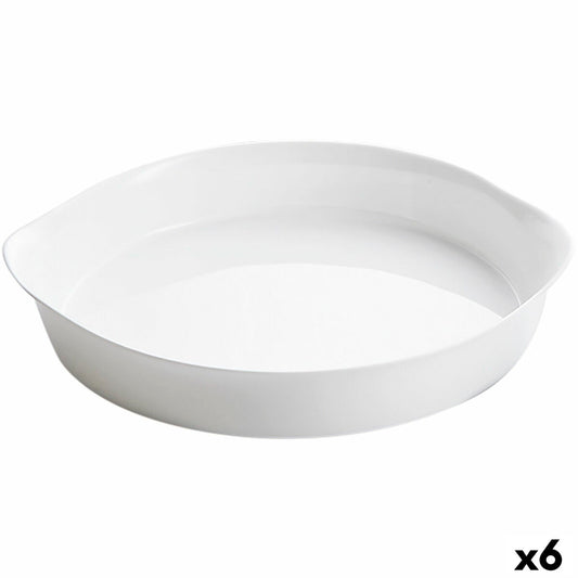 Backform Luminarc Smart Cuisine rund Weiß Ø 28 cm (6 Stück)-Haus & Küche, Backen-Luminarc-Ciniskitchen