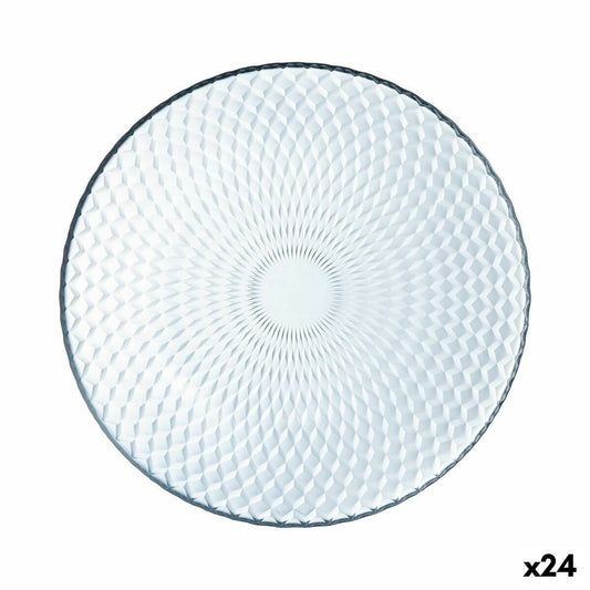 Dessertteller Luminarc Pampille Clear Durchsichtig Glas (19 cm) (24 Stück)-Haus & Küche, Besteck, Geschirr und Glaswaren-Luminarc-Ciniskitchen