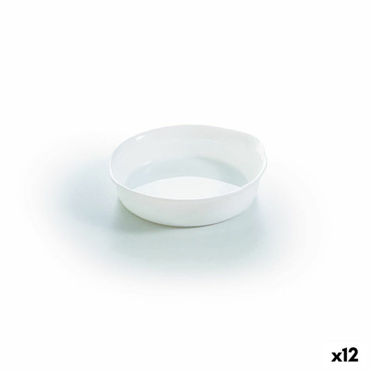 Kochtopf Luminarc Smart Cuisine Weiß Glas Ø 14 cm Niedrig (12 Stück)-Haus & Küche, Küchengeräte-Luminarc-Ciniskitchen