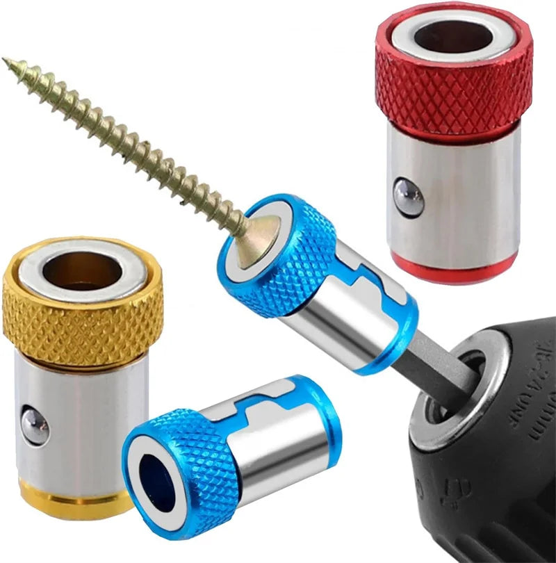 5er Set magnetische Schraubenringe für 1/4 Zoll Schraubendreher Bits