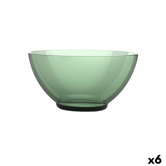 Schüssel Luminarc Alba grün Glas 500 ml (6 Stück)-Haus & Küche, Besteck, Geschirr und Glaswaren-Luminarc-Ciniskitchen
