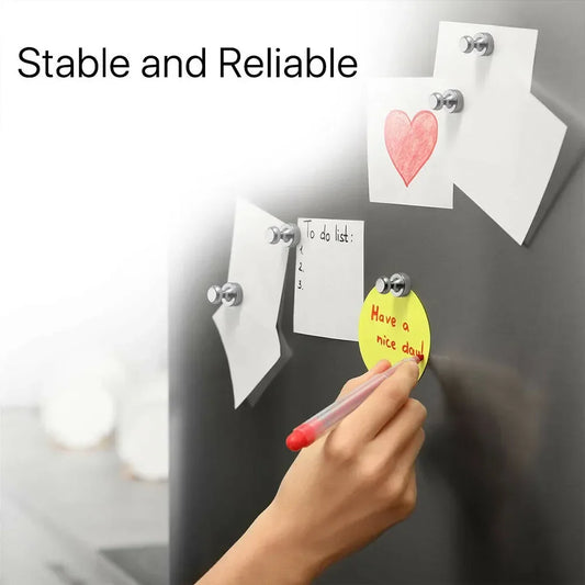 Starke Neodym Magnetische Reißzwecken für Whiteboard & Kühlschrank - 10/20er Set