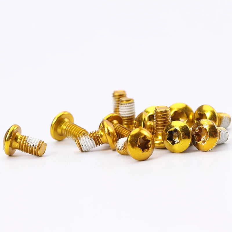 12x MTB Bremsscheibenschrauben M5x10mm Edelstahl – Sicher - langlebig