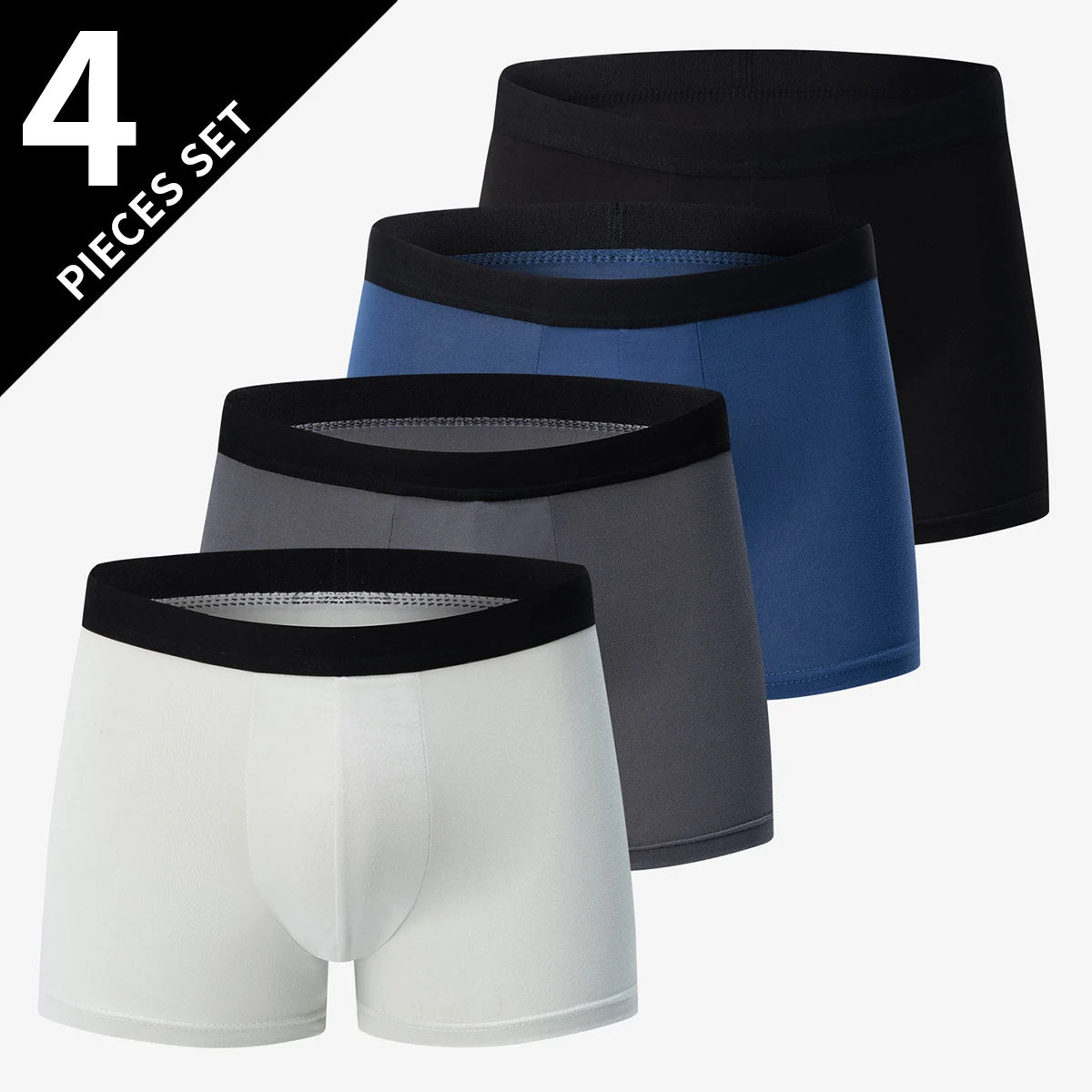 5er Set Herren Mehrfarbige Sportliche Unterwäsche Shorts