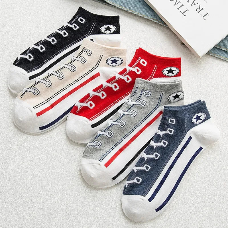 10 Paar Herren Knöchelsocken Baumwolle atmungsaktiv bequem Sommer