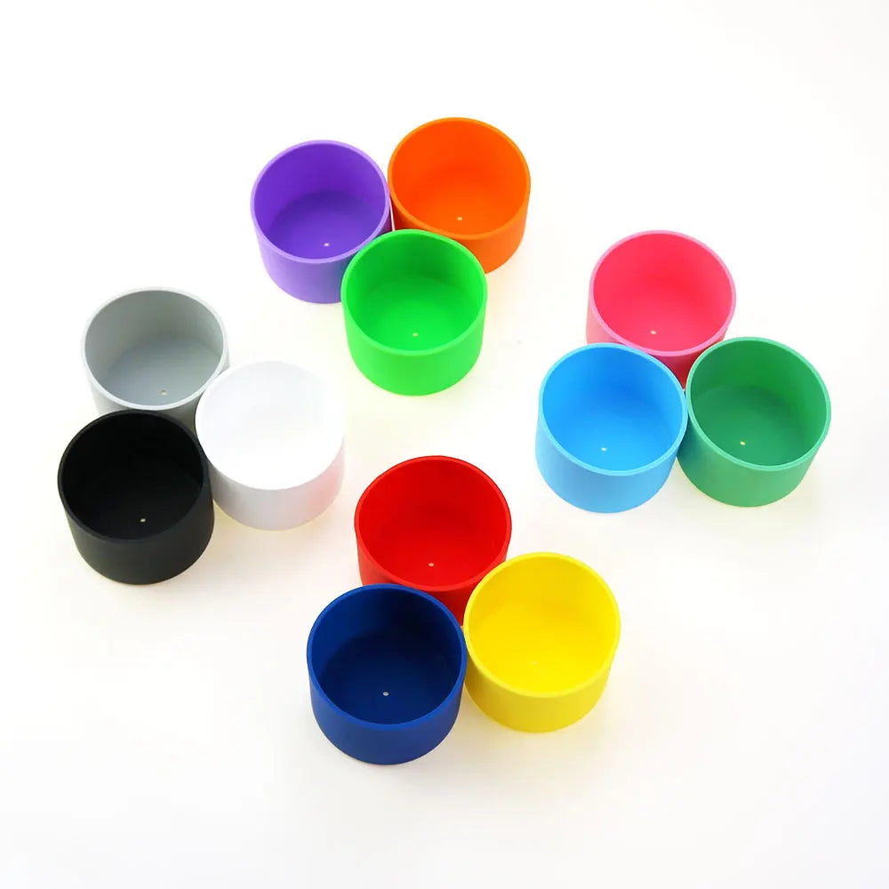 Silikon Anti Rutsch Tassenboden 6 cm Wärmedämmende Untersetzer 17 Farben