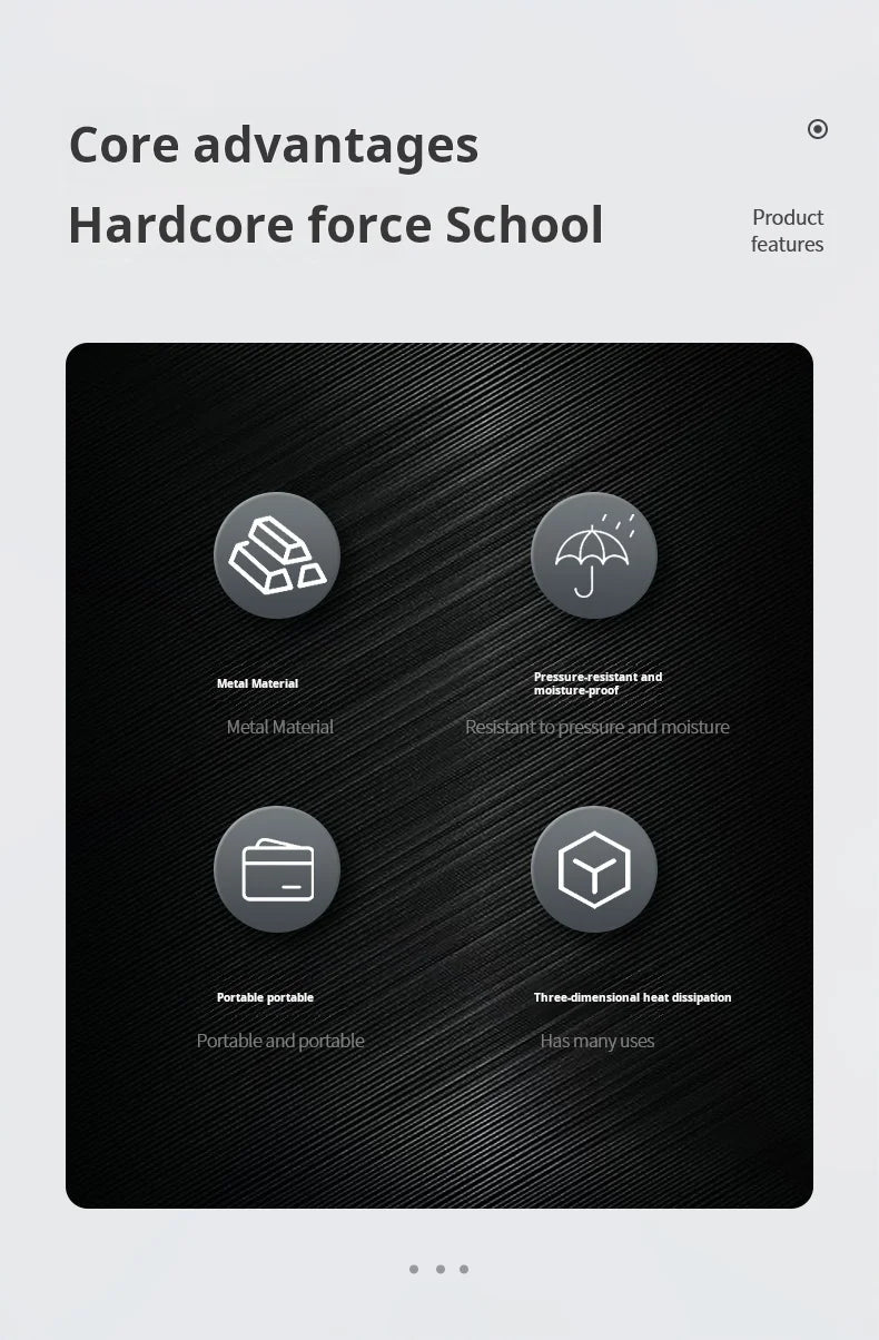 Tragbare leichte Zigarettenschachtel aus Metall mit Ledermuster