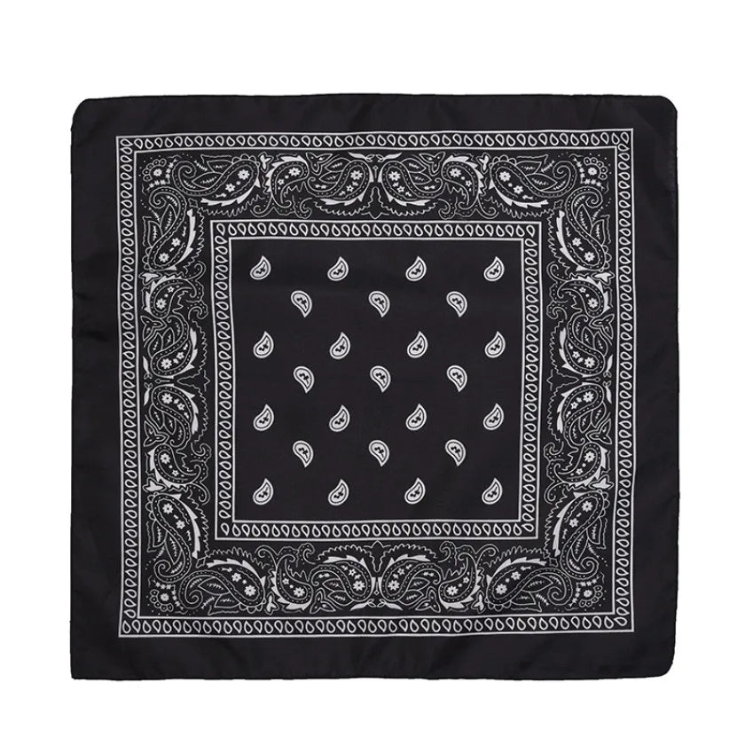 Stylisches bedrucktes Bandana Kopftuch Unisex vielseitig tragbar
