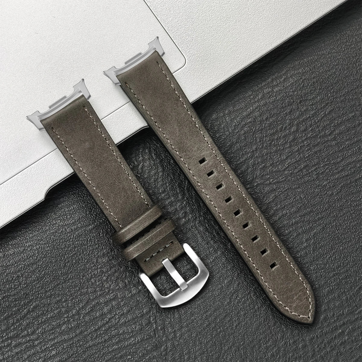 Lederarmband mit Schnellverschluss für Samsung Galaxy Watch 8 Modelle