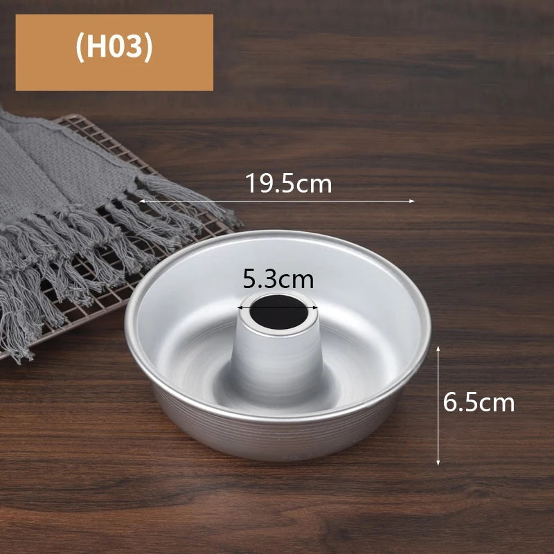 Vielseitige Aluminium Ring Backform für Donuts und Savarin