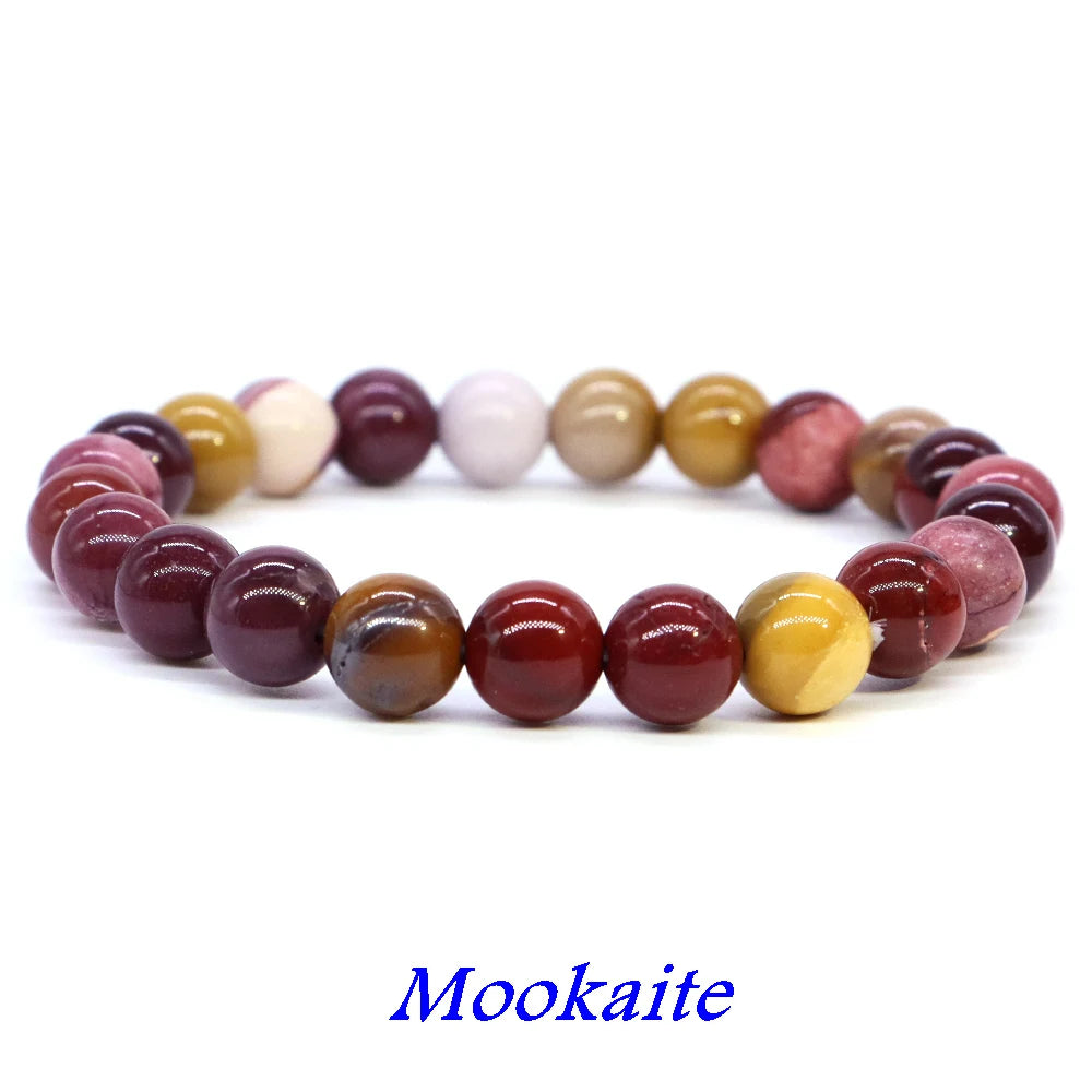 Natürliches Aquamarin Quarz Armband für Yoga und Meditation