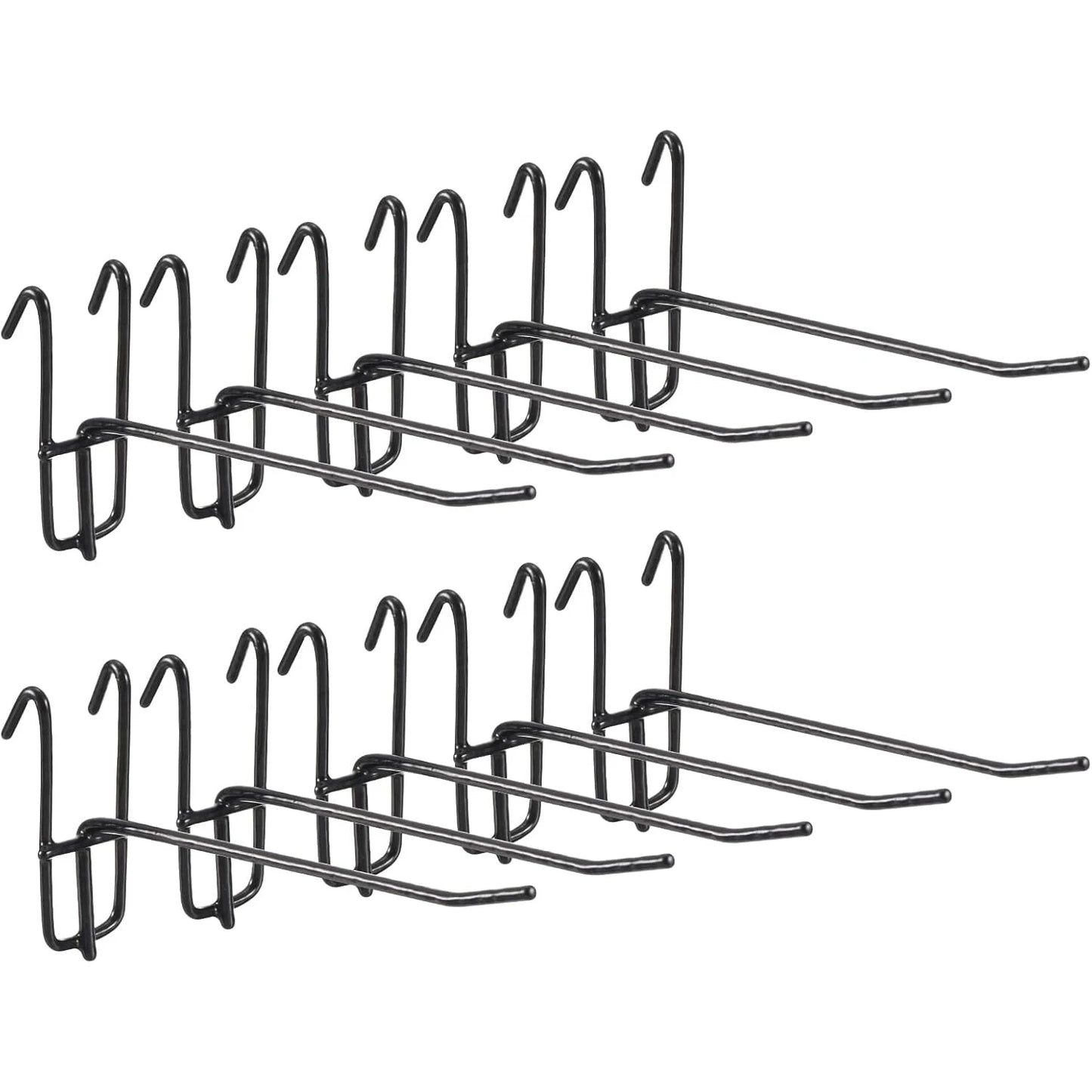 Mesh Gitterhaken Set Robuste Display Haken für Wandaufbewahrung Garage