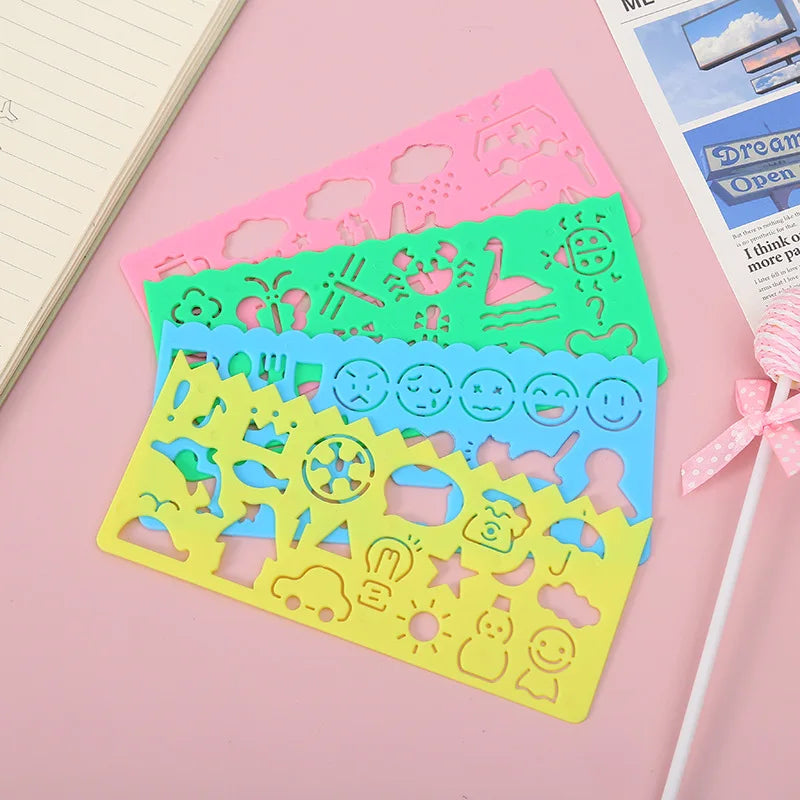 Geometrie Spirograph Zeichnung Schablonen Set Kunst Kinder