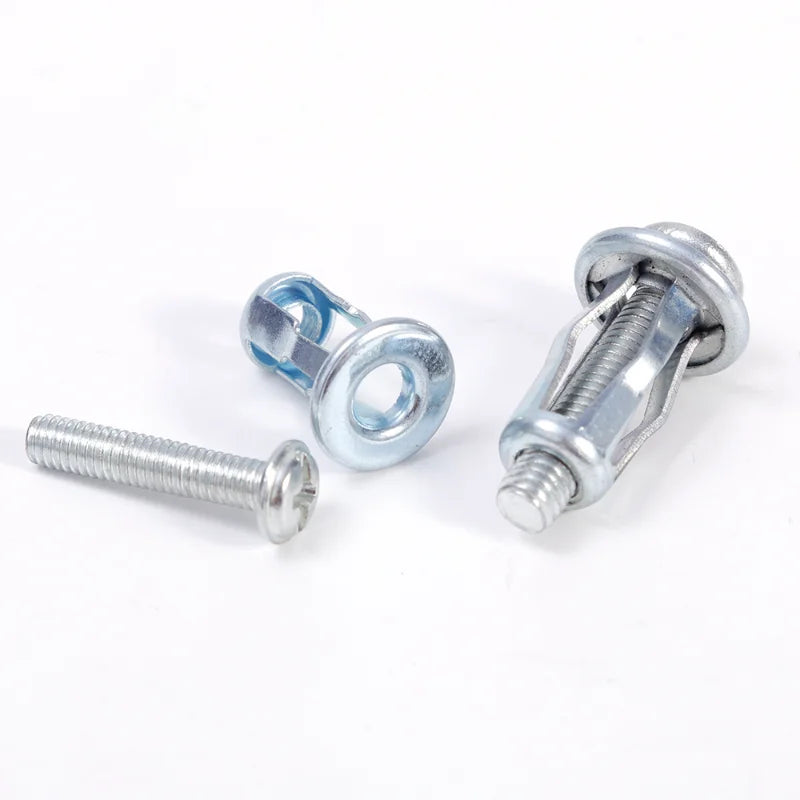 4er Set M4 M5 M6 M8 Blütenblattmuttern Schrauben Kfz Nummernschild Befestigung