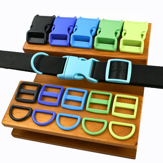 Hundehalsband Riemen Kunststoff Befestigungen Clip Schnalle 10-25mm-Yabubest - Home & More