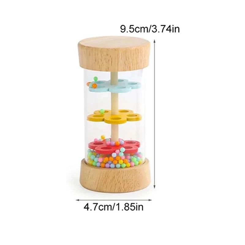 Farbenfrohes 8-Töne Holz-Xylophon mit 2 Schlägeln – spielerisch Musik lernen
