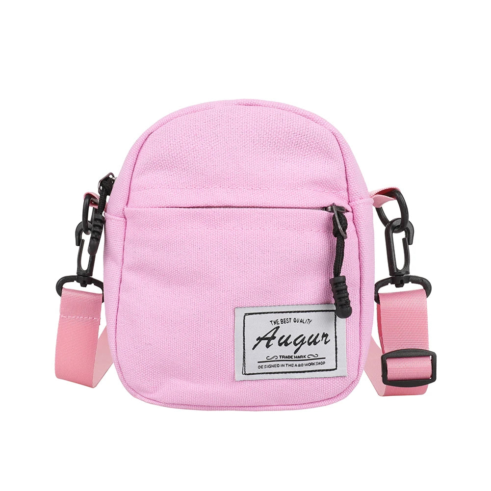 Unisex Leinwand Mini Umhängetasche Freizeit Schultertasche Harajuku Look
